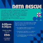 Laker Data Rescue on March 25, 2026